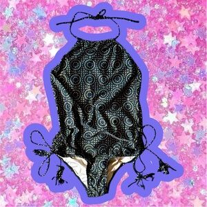 CLEOBELLA medallion Swimsuit  XL NWOT boho Swim Bikini Adjustable Festival Tank